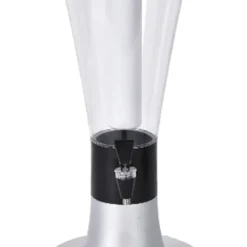 Beer Tower Dispenser med självlysande kran för Home Bar KTV - 3L Silver