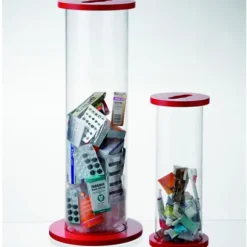 Behållare för använda batterier, gamla mediciner, kapsyler, 17,5L