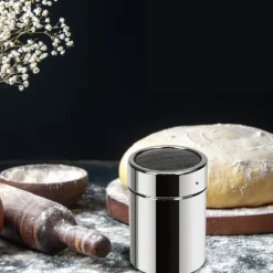 Behållare med sil för florsocker och kanel 300 ml