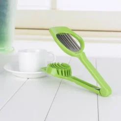 Behändig fruktskärare för kiwi, banan, jordgubbar och ägg - perfekt köks- och barverktyg