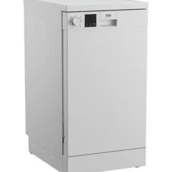 BEKO DVS05024W fristående diskmaskin - Standardmotor - 10 kuvert - L45cm - Vit - 49dB - Rostfri tank