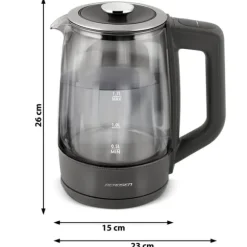 Berdsen BD-711 1,7l vattenkokare, glas