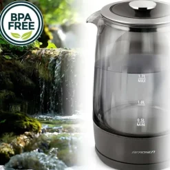 Berdsen BD-711 1,7l vattenkokare, glas