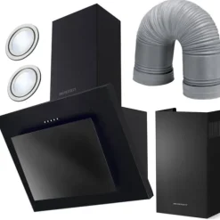 Berdsen BT-215 60 cm spiskåpa svart