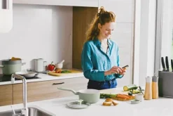 BergHOFF Lige Skrllekniv - Balance-serien med Soft-Touch Greb & Hndtag af Genbrugsplast