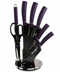 BERLINGER HAUS BH-2560 LILA KNIVSET I STÄLL