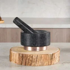 Berlinger Haus Mortel BH-8608 Granit Ø14cm Svart Ros