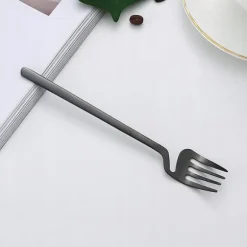 BESTICKSET Rostfritt Stål Modern 32 delar MATTSVART Set