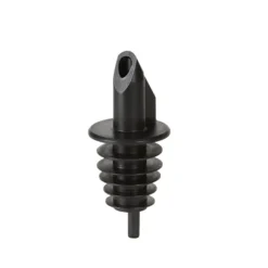 BILLY - plasthäll för 0,5 - 1,5 l. Flaskor - svart - med 5 lameller