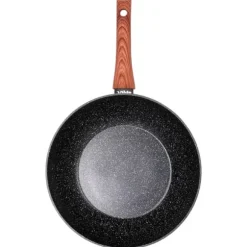 BLACK&WOOD granit wokpanna 28 cm