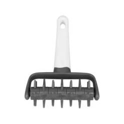 Blisterförebyggande Pizzadeg Docker Roller för hemkök grå