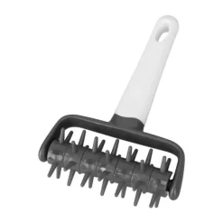 Blisterförebyggande Pizzadeg Docker Roller för hemkök grå