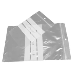 Blixtlåspåse skrivfält 160x220mm 100/fp