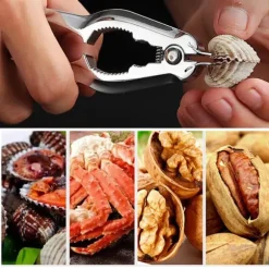 Blood Clam Opener Krabbtång Nötknäckare Multifunktionellt verktyg för skaldjursmat i köket