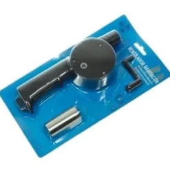 Blåsbälg för grillen med vev