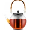 Bodum Assam - Enkel tekanna - 1500 ml - Bambu - Bambu - Borosilikatglas - Metall - Plast - Gummi - Rostfritt stål - 203 mm - 164 mm (1765215)