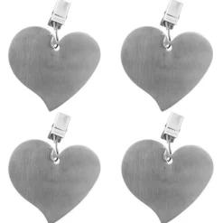 Bordsduksklämmor i stål, 4 st.