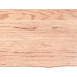 Bordsskiva ljusbrun 40x30x2 cm behandlad massiv ek