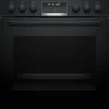 Bosch HEG578BB4 + NIF645CB5E, Induktionshäll med zon, 4 zone(s), Glass-keramisk, Svart, Röra, 58,3 cm