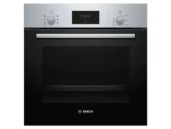 Bosch Serie | 2 HBF113BR1S - Ugn - inbyggd - fördjupning - bredd: 56 cm - djup: 55 cm - höjd: 57.5 cm - Klass A - rostfritt stål