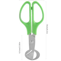 Bärbar Anti-rost vakteläggssaxskärare öppnare köksverktyg äggklippare