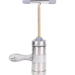 Bärbar nudelmaskin i rostfritt stål - enkel manuell nudelpress