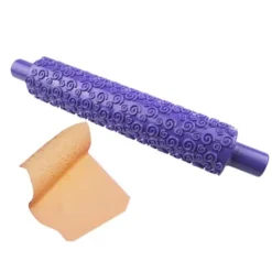 Bärbar präglad fondantkavel - non-stick verktyg för att dekorera kakor