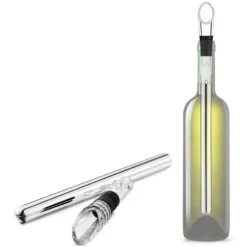 Bärbar vinflaska Chiller Stick med Pourer Vintillbehör för öl FFITYLE