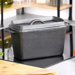 Brödform i gjutjärn med lock CAST LINE 27 cm, 2 l