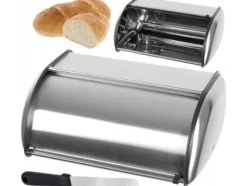 Breadmaker Brunbeste Breadmaker Stål 44CM Breadmaker Silver Satin BRUNBESTE BB-2756