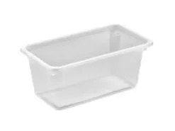 Bricka 1-fack K2182-1G 860 ml 179x98x75 mm PP Klar OMPAK 10 ps x 50 st/ckg,10 ps x 50 st/ckg