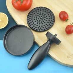 BURGARPRESS HAMBURGARKÖTTSTÄNST manuell 10 cm non-stick