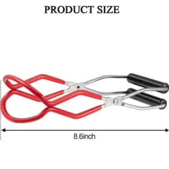 Burklyftare med grepp Konservertång i rostfritt stål Anti skållning Anti-halk Klämma med bred mun för kök Restaurang