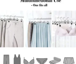 Byx-/kjolgalge med clips 10-pack