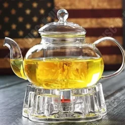 Cafetière - TD® - Théière 600 ml - Borosilikatglas - Värmebeständig - Transparent