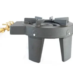 CATERING gjutjärnsgaspis 9,8 KW 4 fot 3 kranar Kraftfull och stabil TRIGLAV