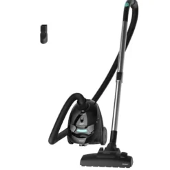 Cecotec 800-W canister vacuum cleaner. With bag. Maximum tank capacity of up to 2L, with high-efficiency filtering system and metallic telescopic tub | CDON