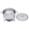 Chafing Dish, 5L kapacitet, design i rostfritt stål,Silver
