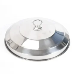 Chafing Dish, Rostfritt Stål, 7,5 Liters Kapacitet, 35 cm Diameter, Termisk Isolering, Lämplig för Standard Bränslekällor