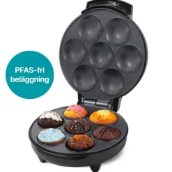 Champion Muffin Maker Ceramic 7 Muffins 700W MM400 Svart