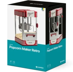 Champion Popcornmaskin Retro XL PCM406 Röd Metallic