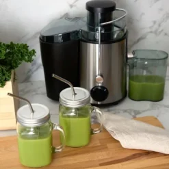 Champion Råsaftcentrifug 0,5L 600W RS400 Rostfri/Svart