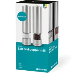Champion Salt- och pepparkvarn Rostfri