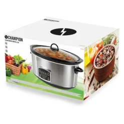 Champion Slowcooker 6,5L 320W SC210 Rostfri