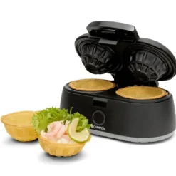 Champion Våffelskålsjärn Health Dubbelt 1000W VS400 Svart