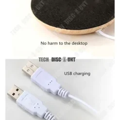 Chauffe-tasse - TD® - Original - USB - 5W - Vintage - Kontor och Hem