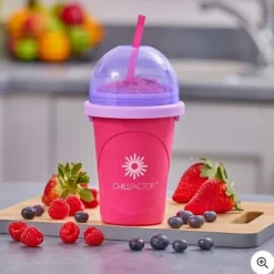 ChillFactor Slushy Maker Berry Burst Pink