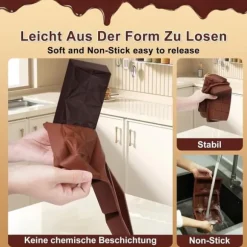 Chokladform Dubai 3-i-1, Silikon, BPA-fri