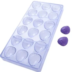 Chokladform i polykarbonat, HJÄRTA I ROSETT