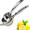 Citronpress med 7 cm diameter, handpress, citruspress, manuell, anti-etsningsmedel, manuell tung juicepress, säker och hållbar citronklämma